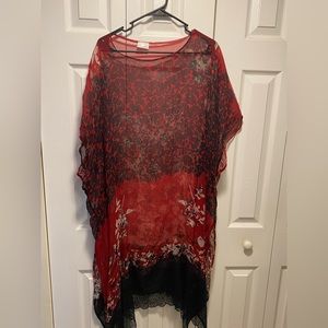 Elizabeth Gillet Sheer kimono